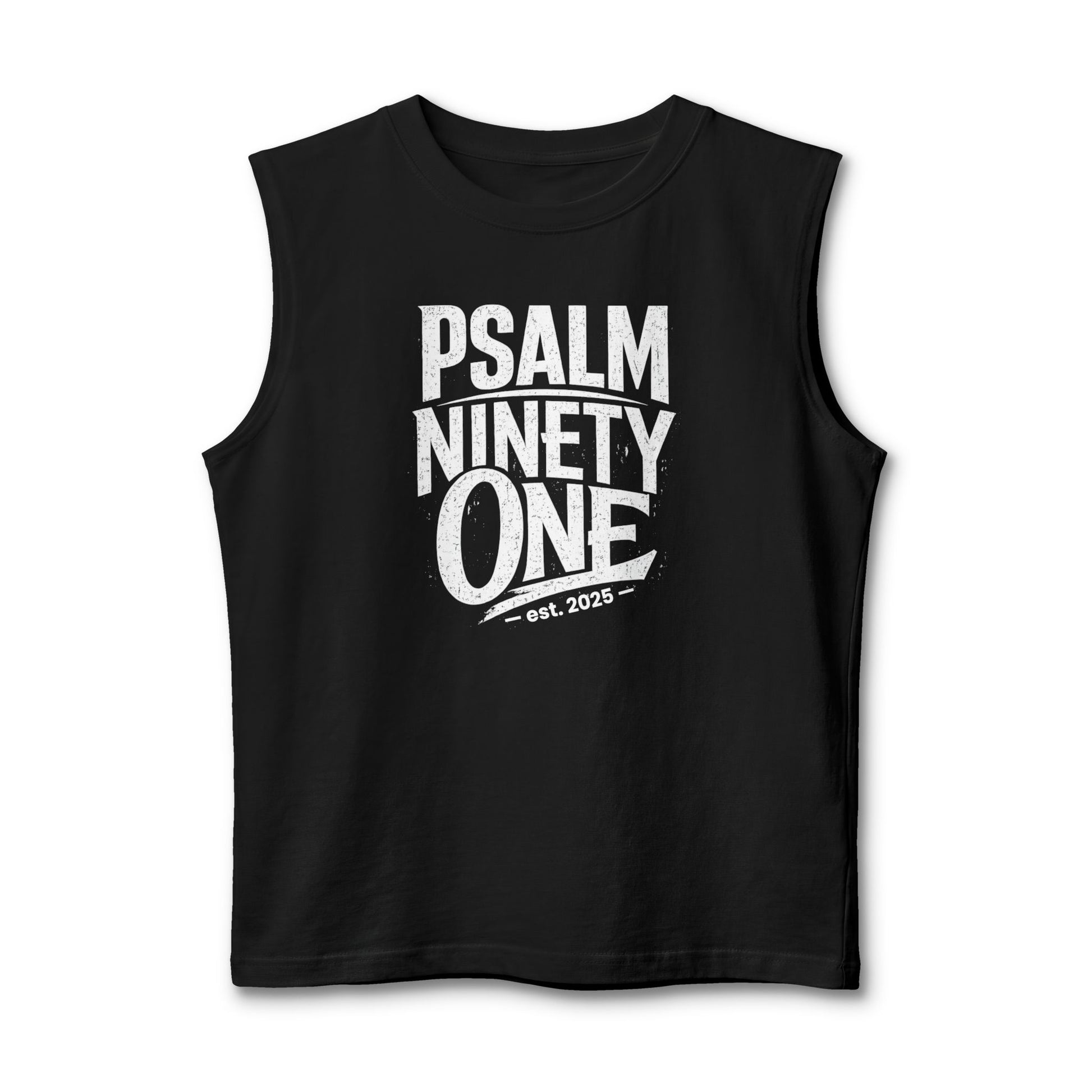Psalm Ninety-One Muscle Tank — Christian Faith Workout Tank Top