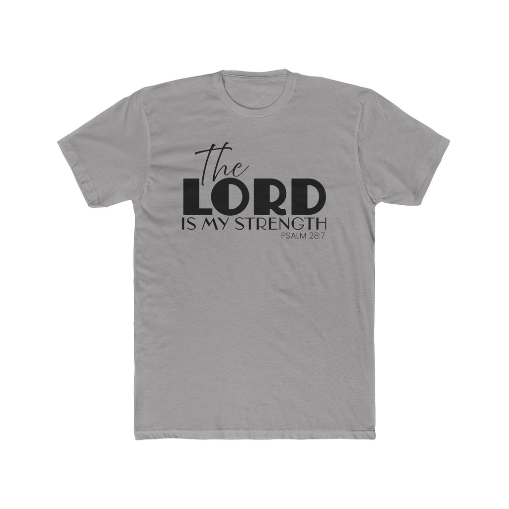 Psalm 28:7, The Lord Is My Strength Crew Neck Tee