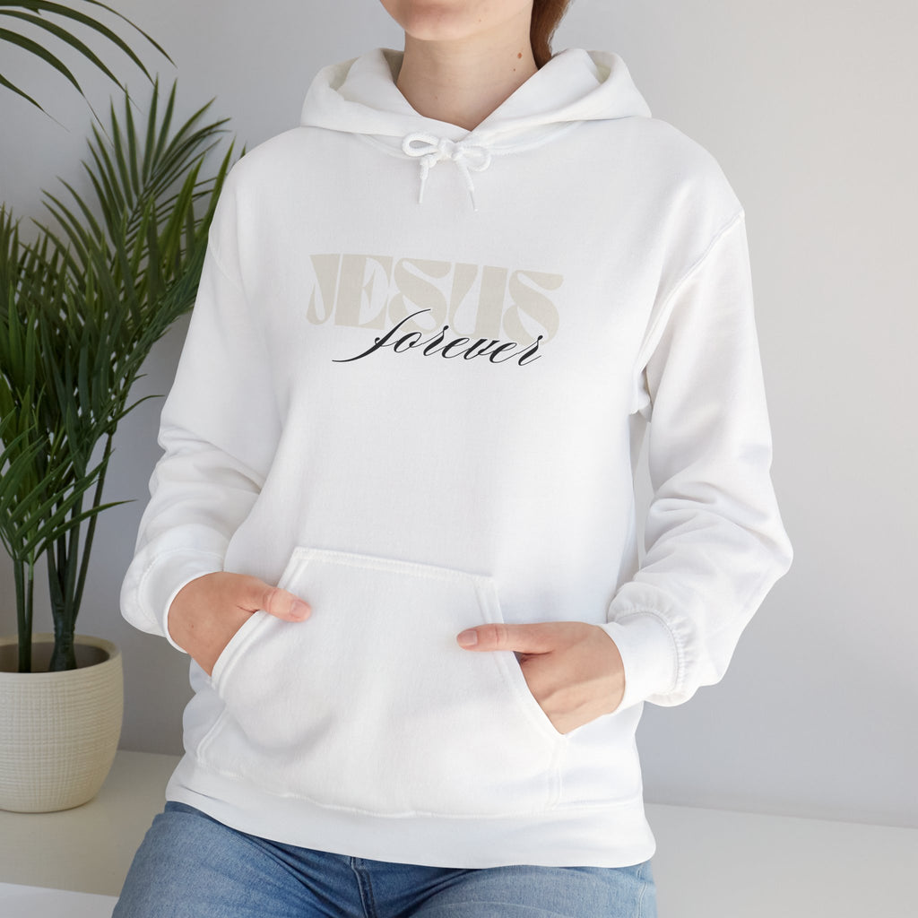 Jesus Forever Hoodie — Christian Faith Sweatshirt