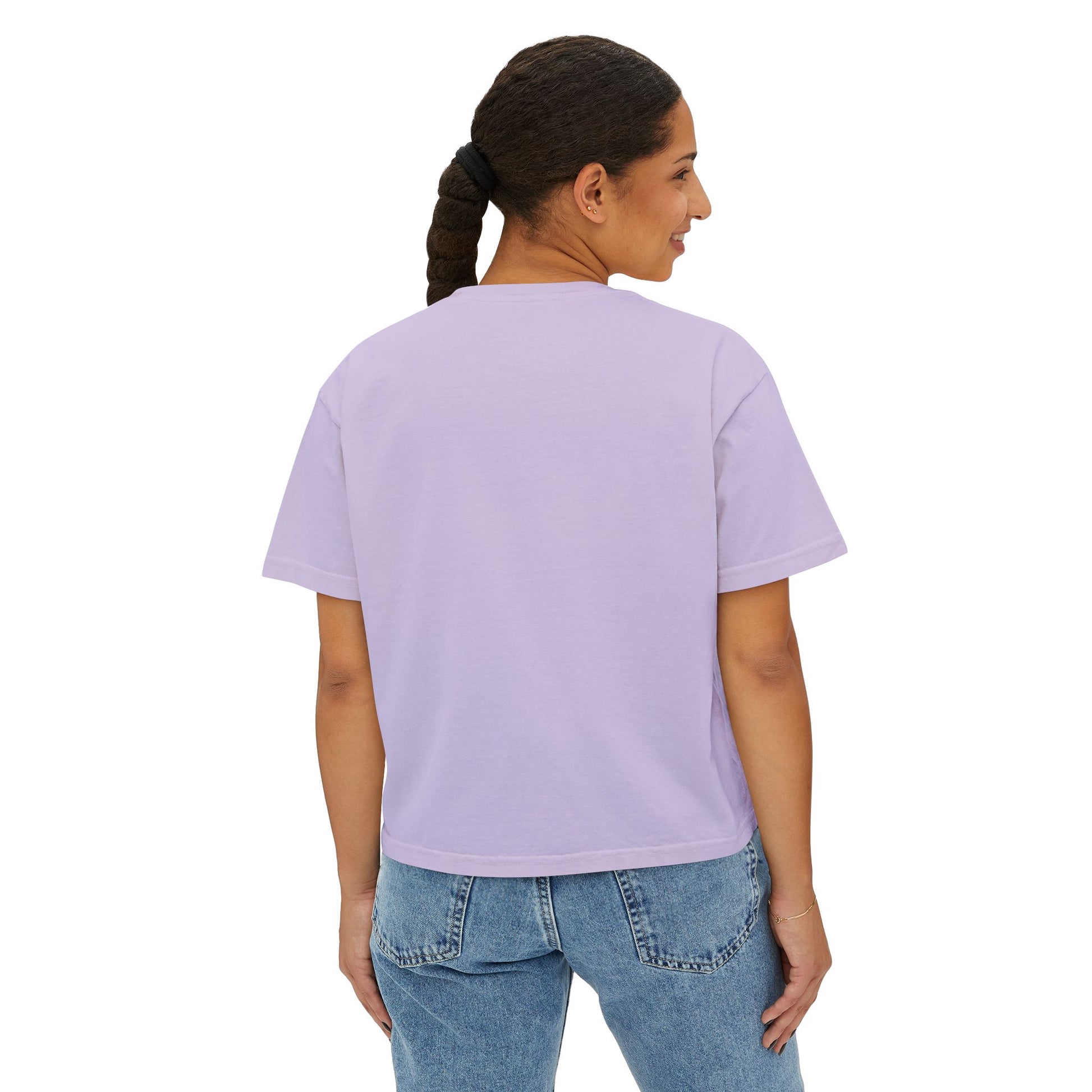 Valentine Red Butterfly Heart Women's Boxy Tee
