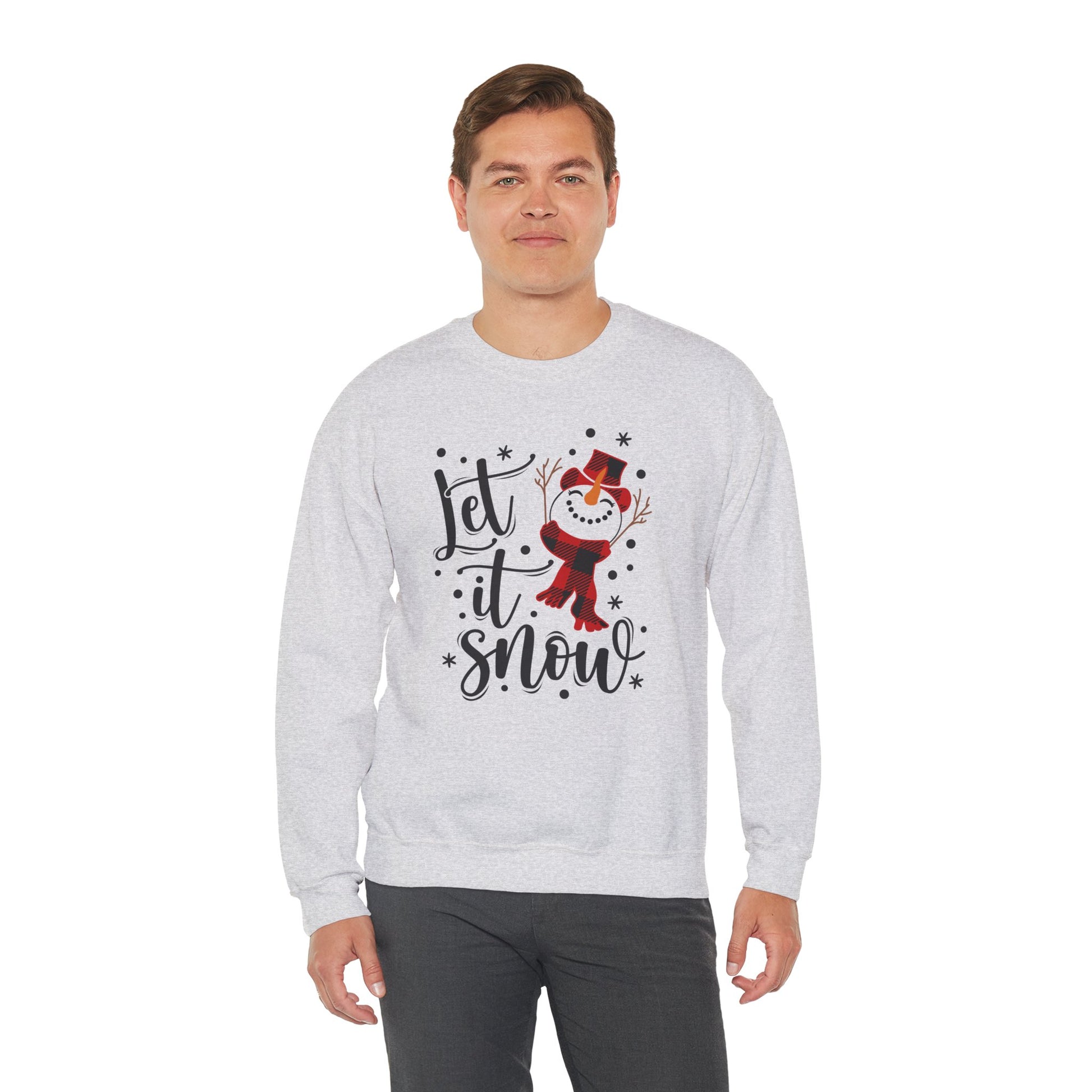 Let It Snow Sweatshirt for Cozy Winter Fun