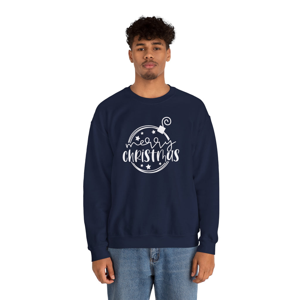 Merry Christmas Crewneck Sweatshirt - Holiday Graphic