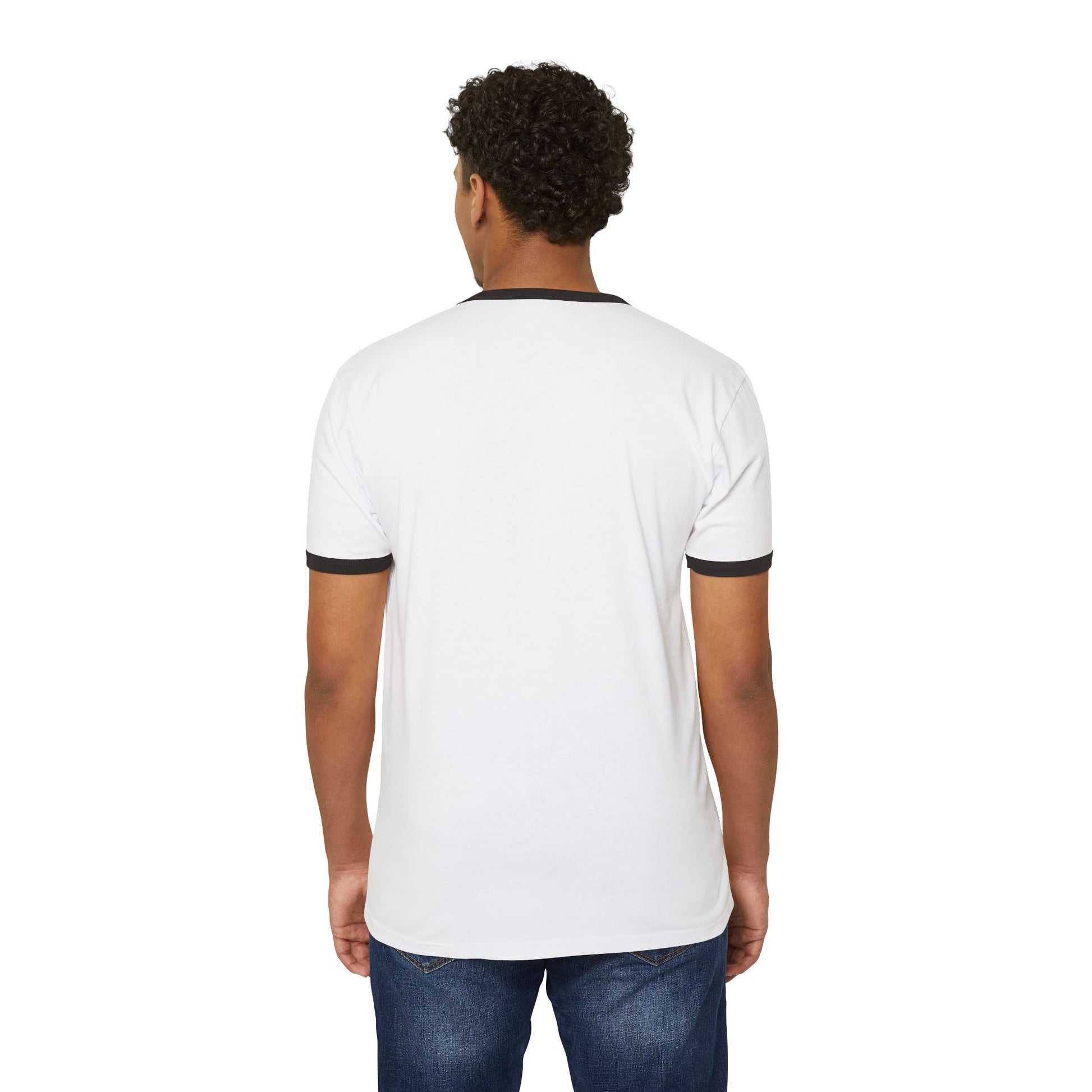 Motivational Unisex Cotton Ringer T-Shirt - Positive Vibes, Inspiring Apparel, Gift for Friends, Everyday Wear, Casual Style