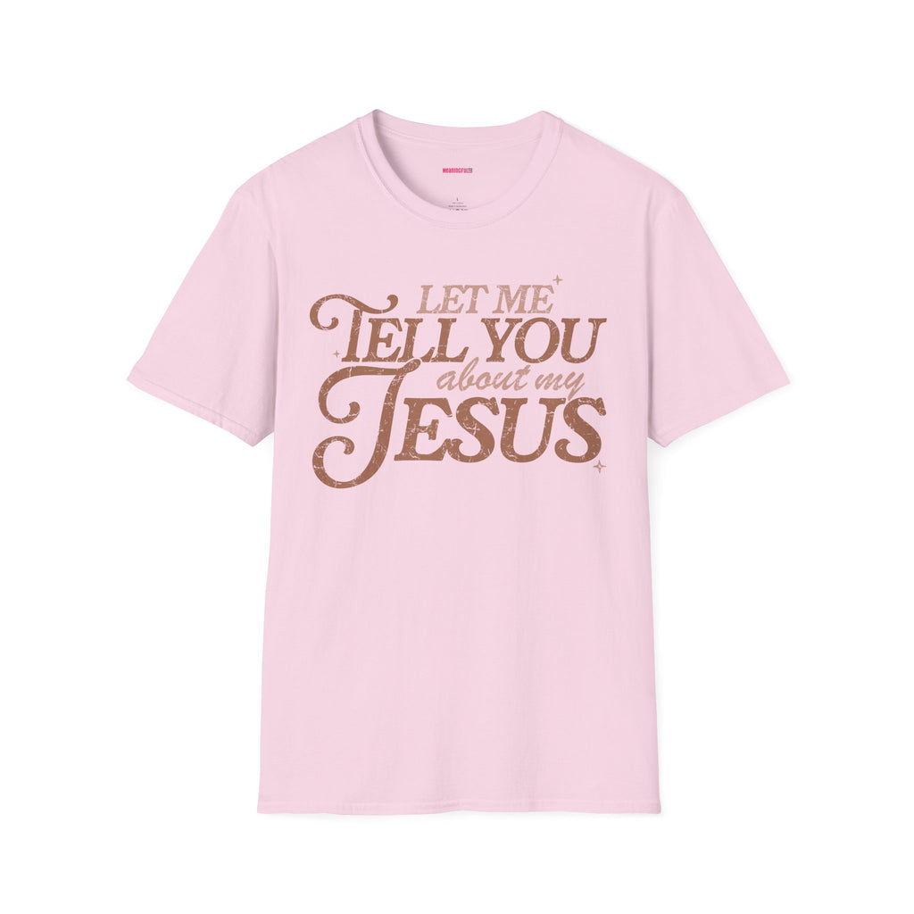 Unisex T-Shirt | Comfy Casual Tee for Every Occasion, About Jesus Graphic, Classic fit