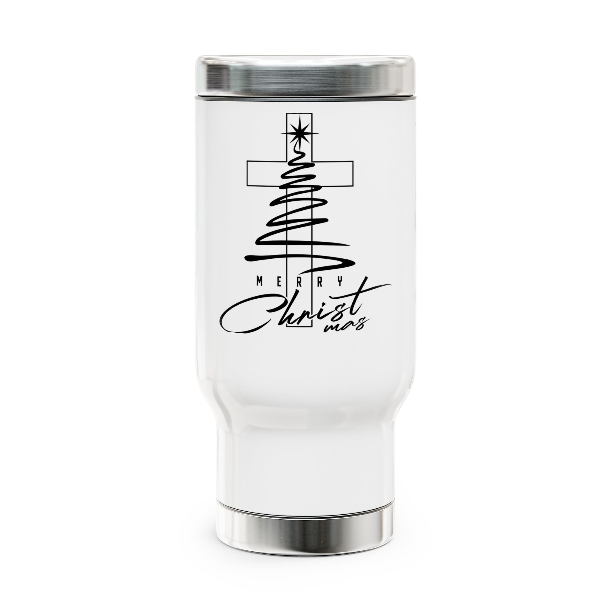 Christmas Stainless Steel Travel Mug