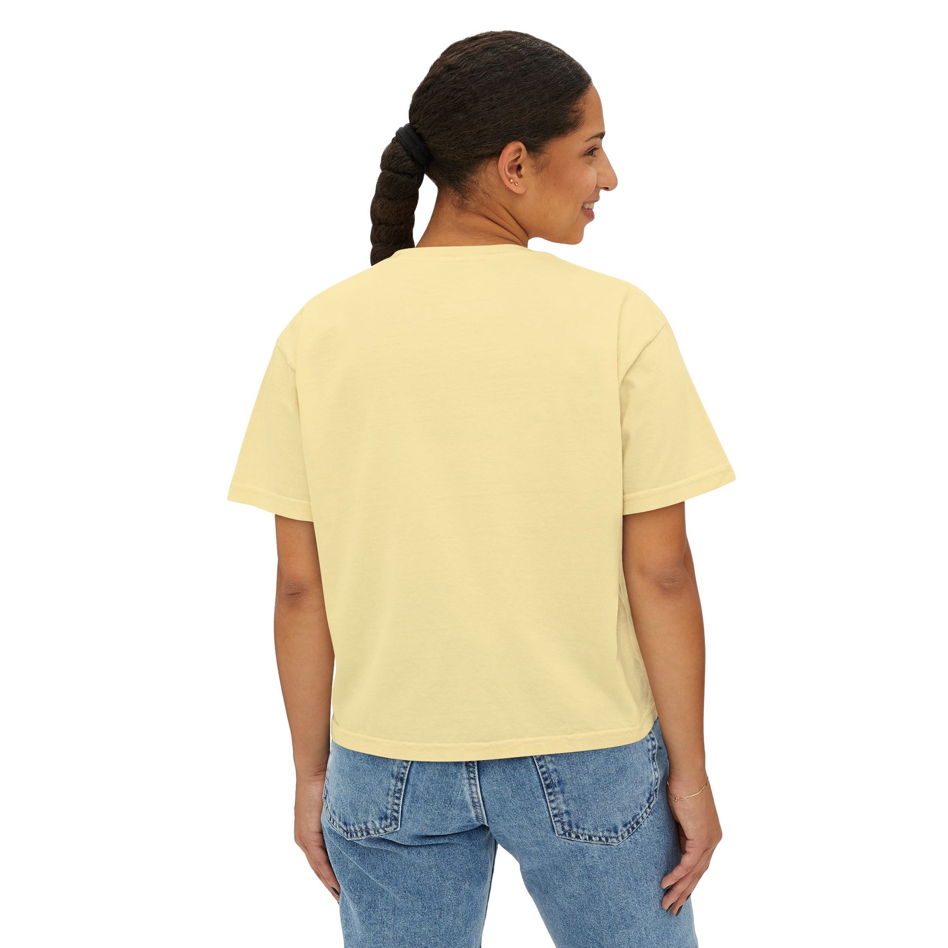 Women's Boxy Love Tee | Affirmation Top, Self-Care Gift, Cozy Casual Wear, Birthday Gift, Positive Vibes