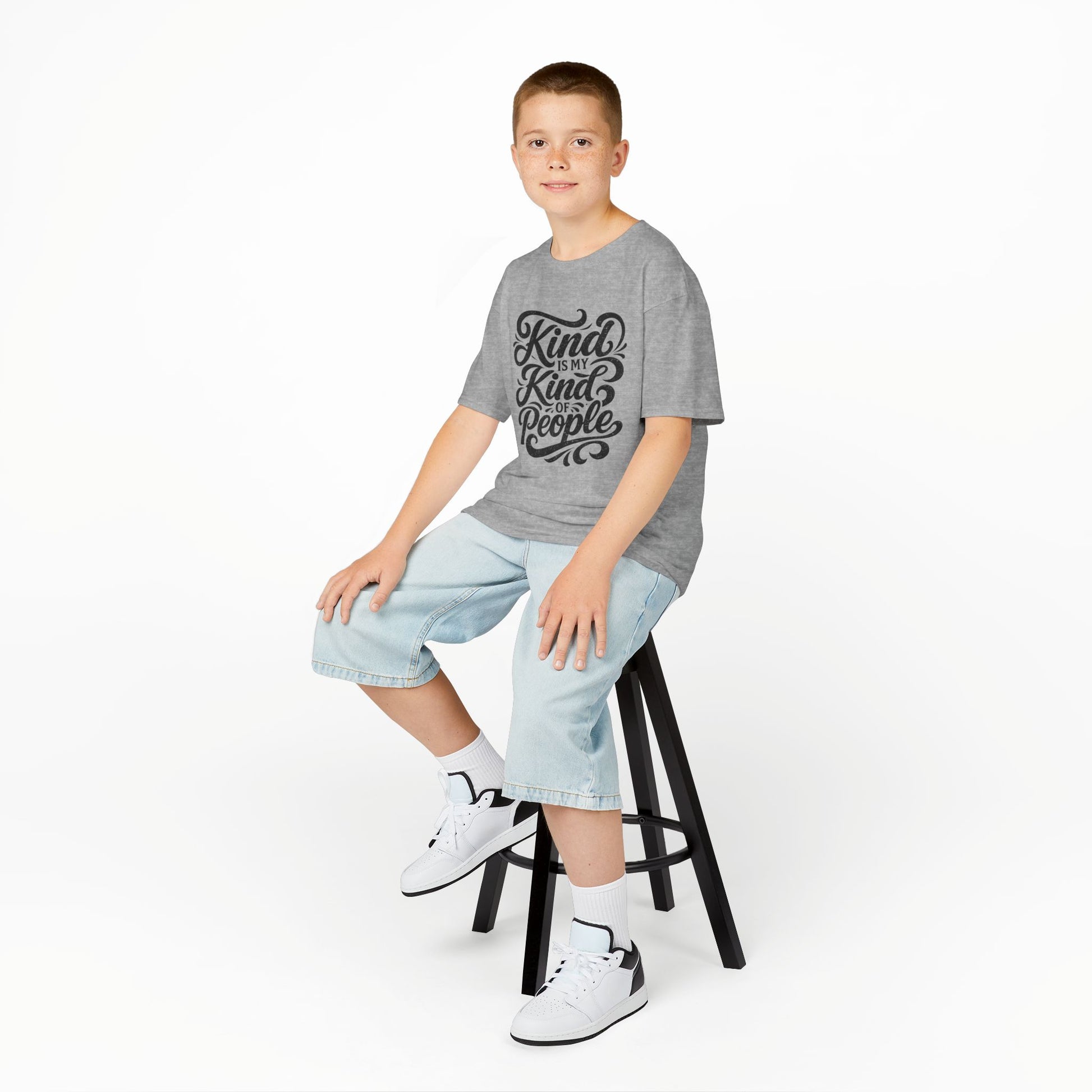 Kids T-Shirt - "Child of God" Vertical Cross Design