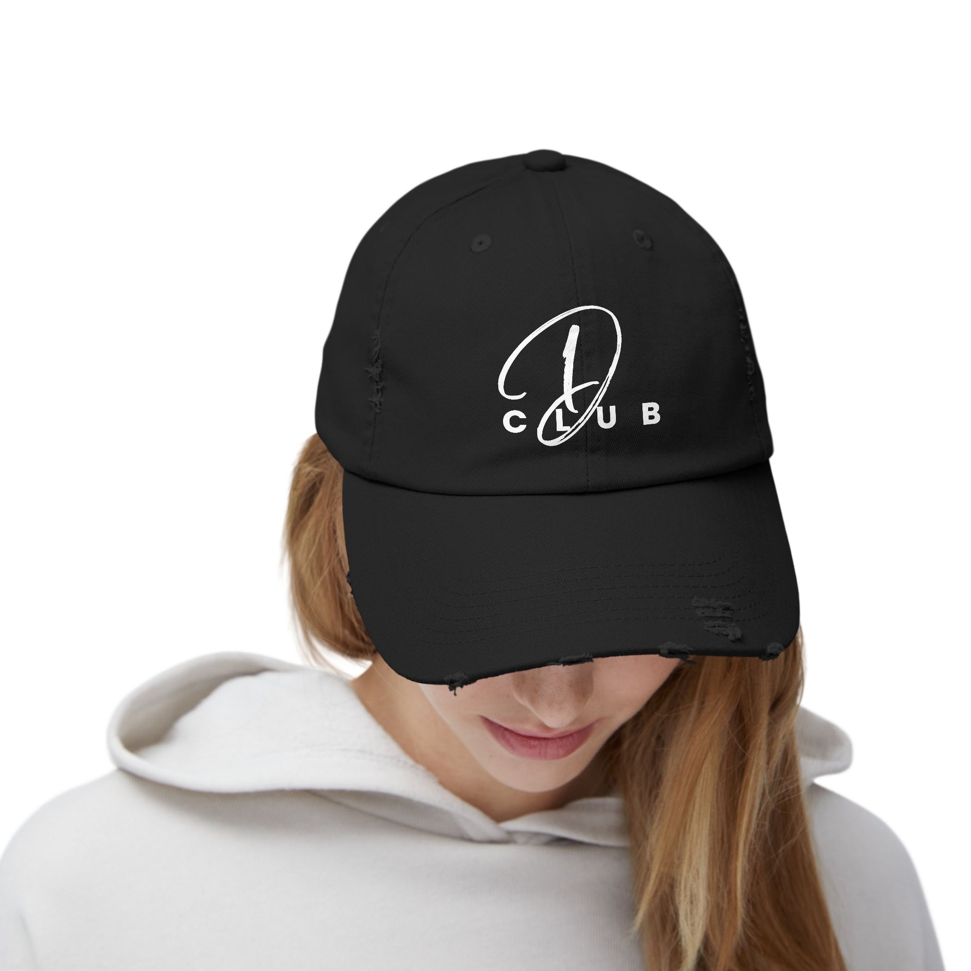 Unisex Distressed Cap, D Club style, Casual Wear, Gift for Friends, Everyday [...]