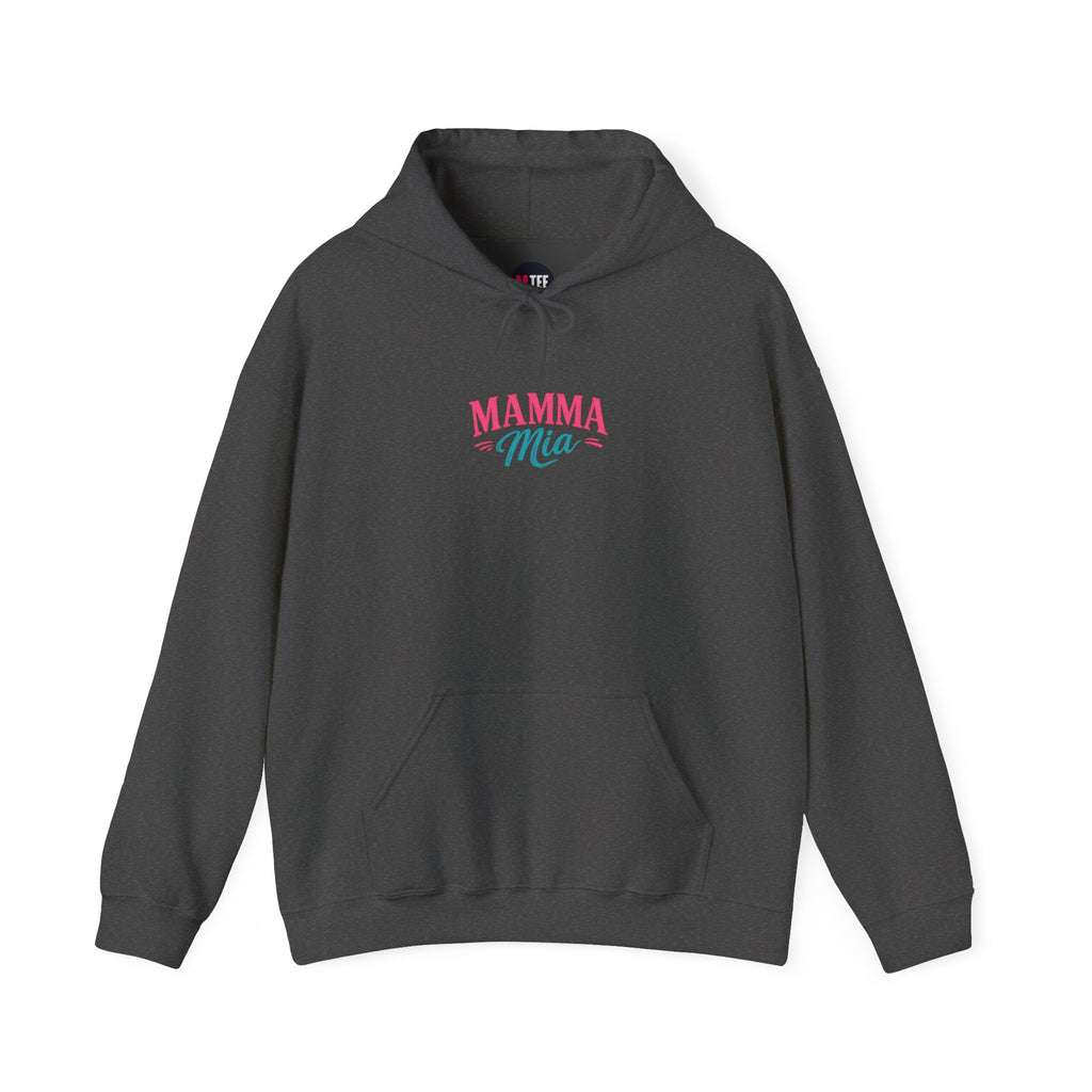 Mamma Mia Hoodie — Retro Script Mama Mother's Day Sweatshirt Gift