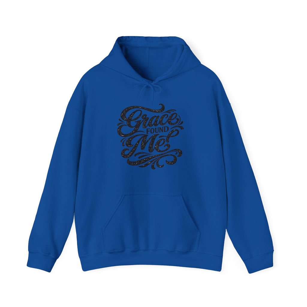 Grace Found Me Hoodie — Inspirational Christian Hoodie, Faith-Based Gift