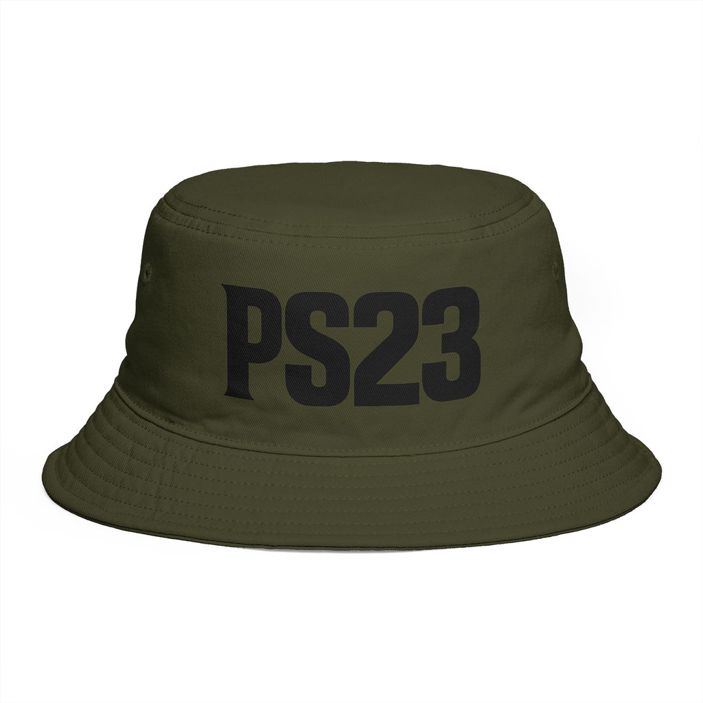 PS23, Psalm 23 Bucket Hat — Retro Streetwear Logo Hat