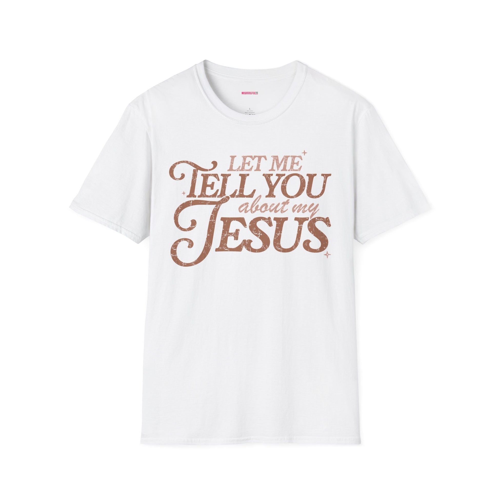 Unisex T-Shirt | Comfy Casual Tee for Every Occasion, About Jesus Graphic, Classic fit