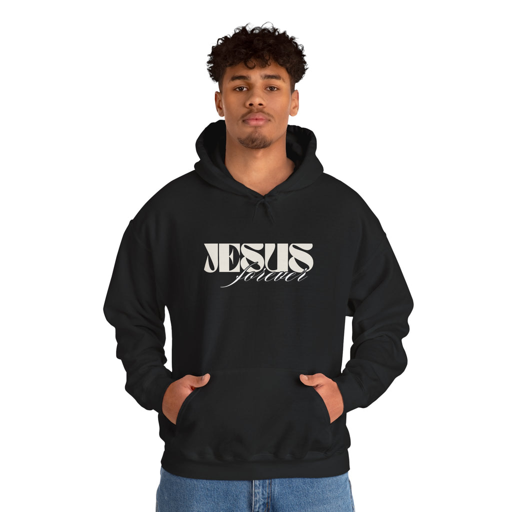 Jesus Forever Hoodie — Christian Faith Sweatshirt