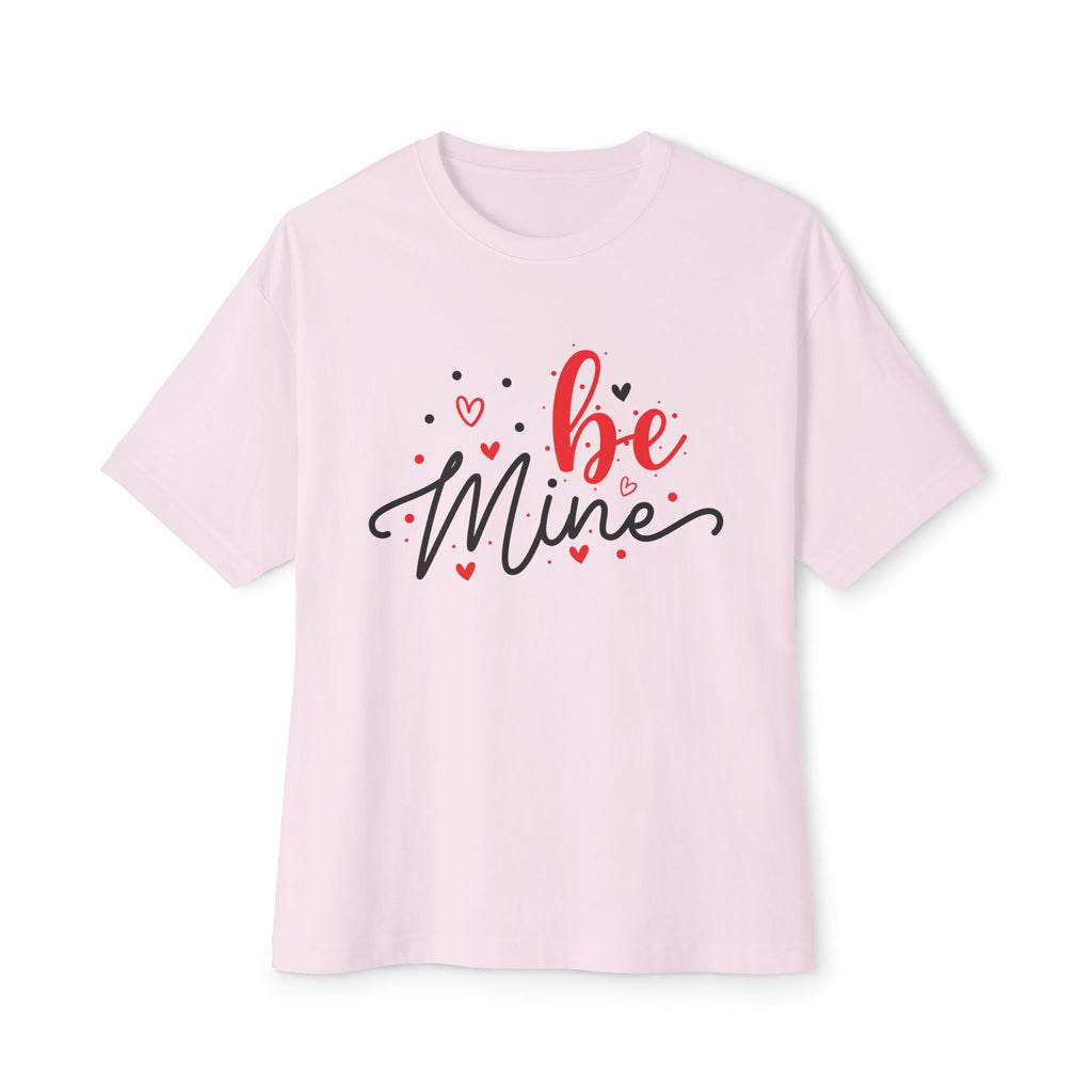 Be Mine Love Tee — Oversized Boxy Valentine's Day Shirt