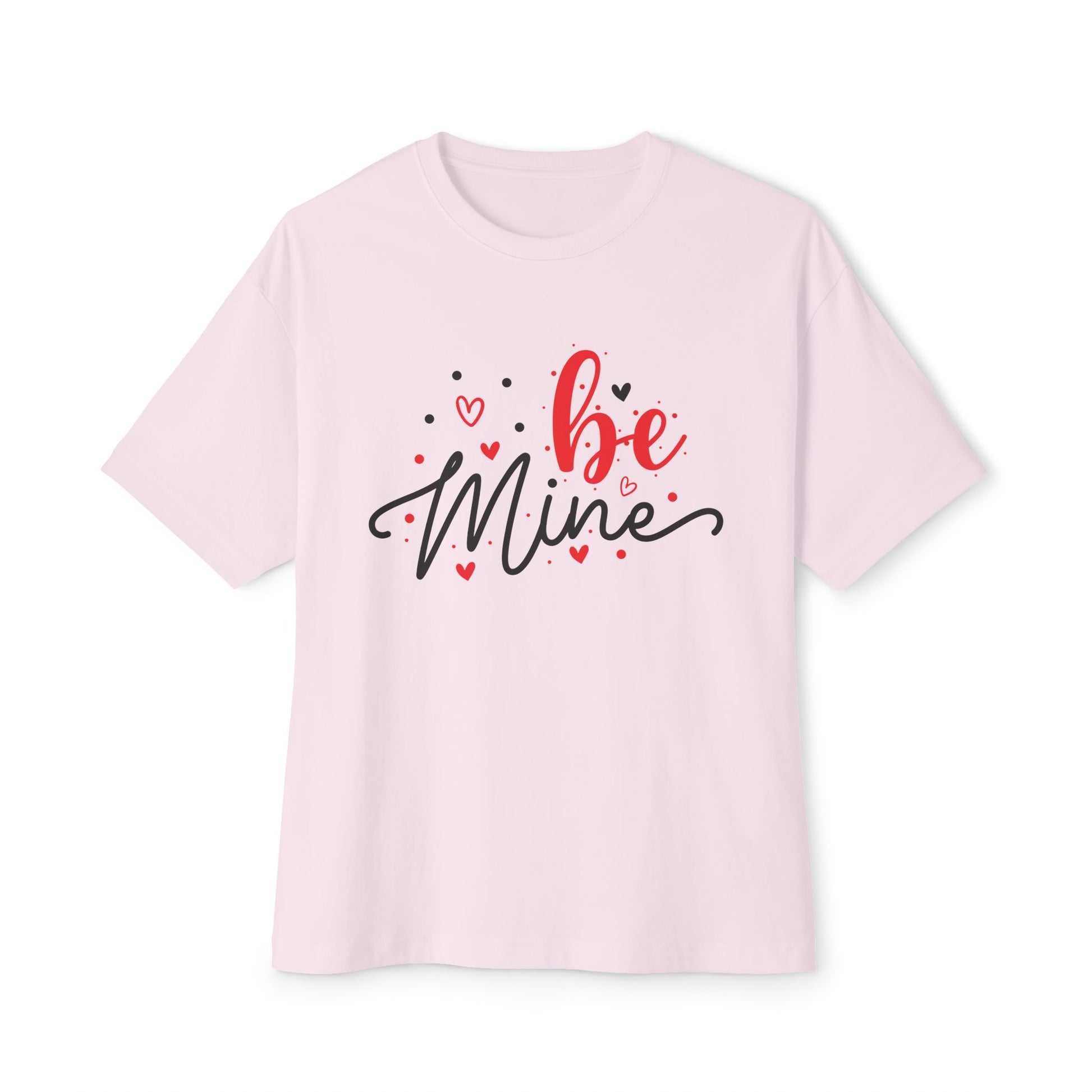 Be Mine Love Tee — Oversized Boxy Valentine's Day Shirt