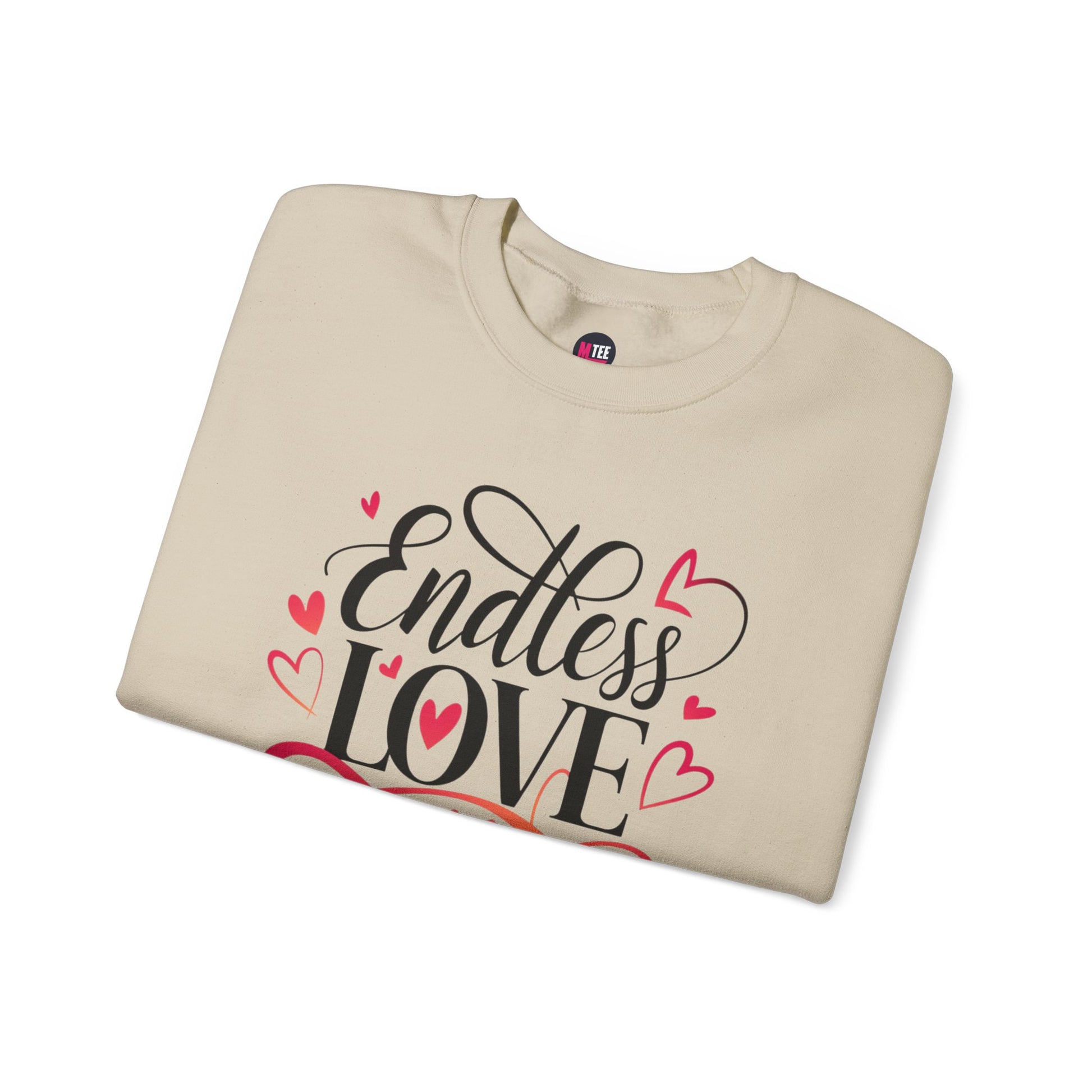 Endless Love Sweatshirt, Cozy Gift for Couples, Romantic Crewneck, Cute Love Sweatshirt, Comfortable Casual Wear, Gift for her