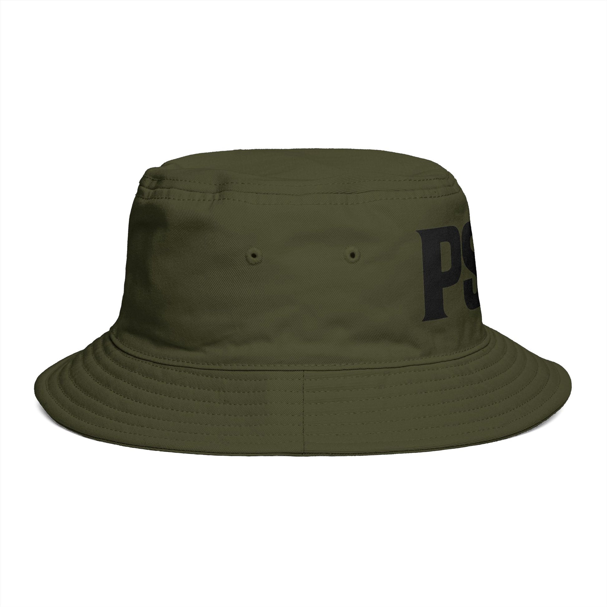 PS23, Psalm 23 Bucket Hat — Retro Streetwear Logo Hat