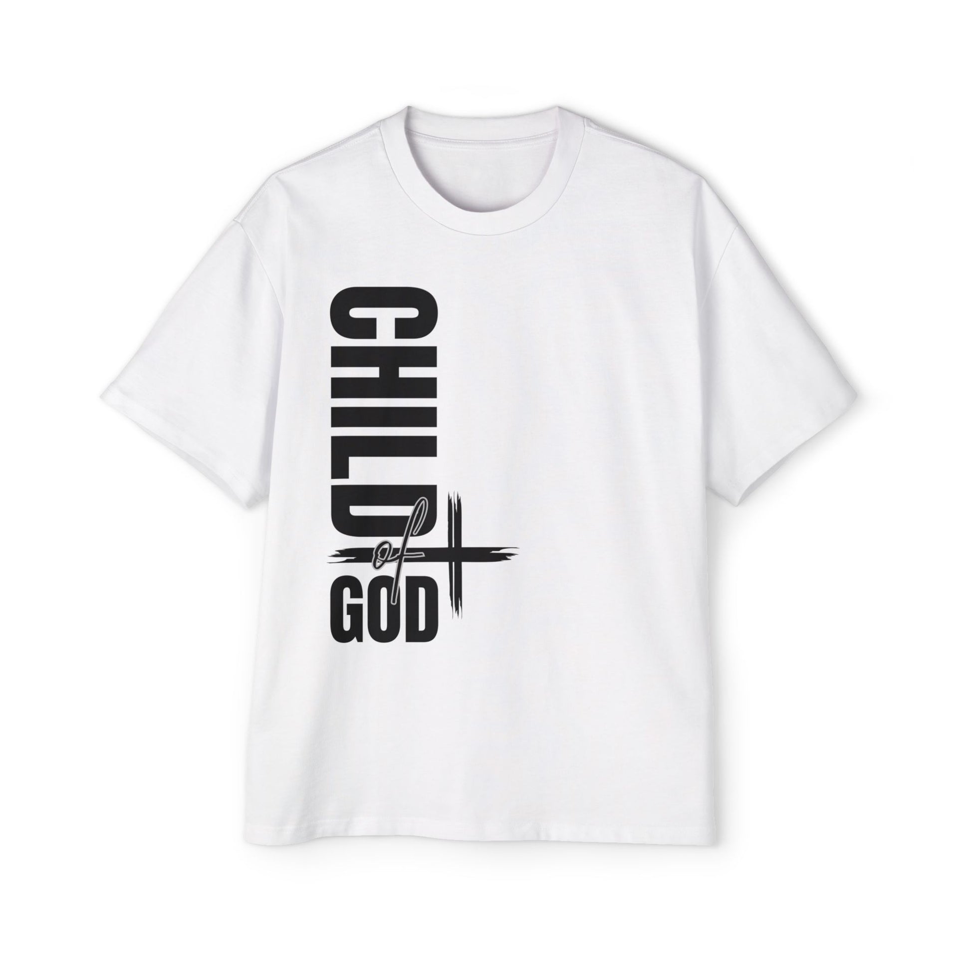 Men's Oversized Tee - Faith-Based Style | Child of God | Perfect Gift for Believers | Casual Christian Wear, Comfortable Fashion, Spiritual Tee, [...]