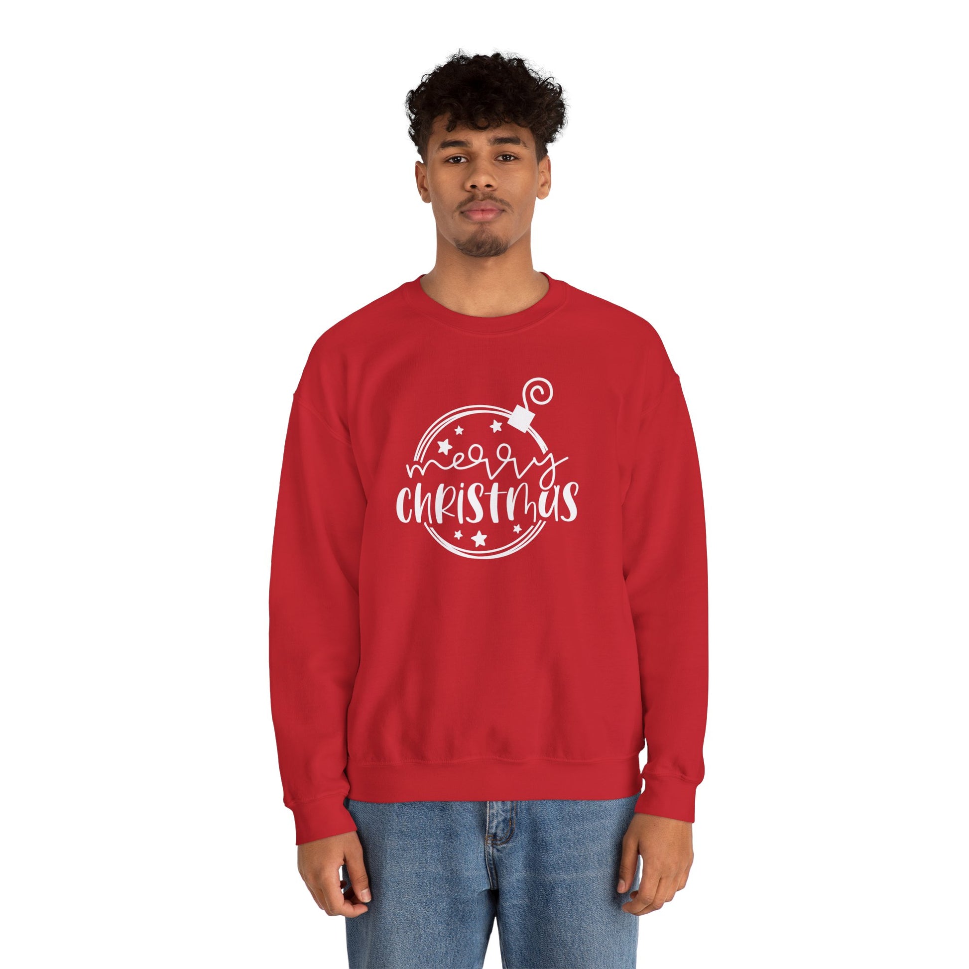 Merry Christmas Crewneck Sweatshirt - Holiday Graphic
