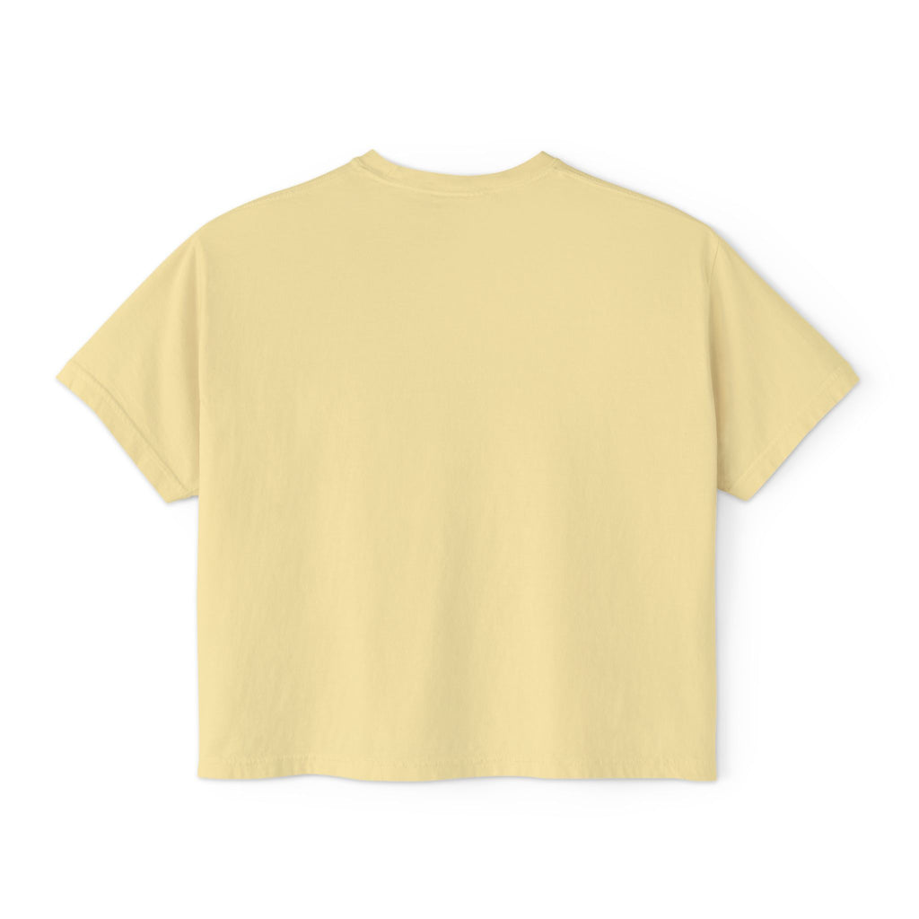Faith-Inspired Women's Boxy Tee, Inspirational T-Shirt, Religious Gift, Casual Church Wear, Comfortable Everyday Style, Motivational Apparel