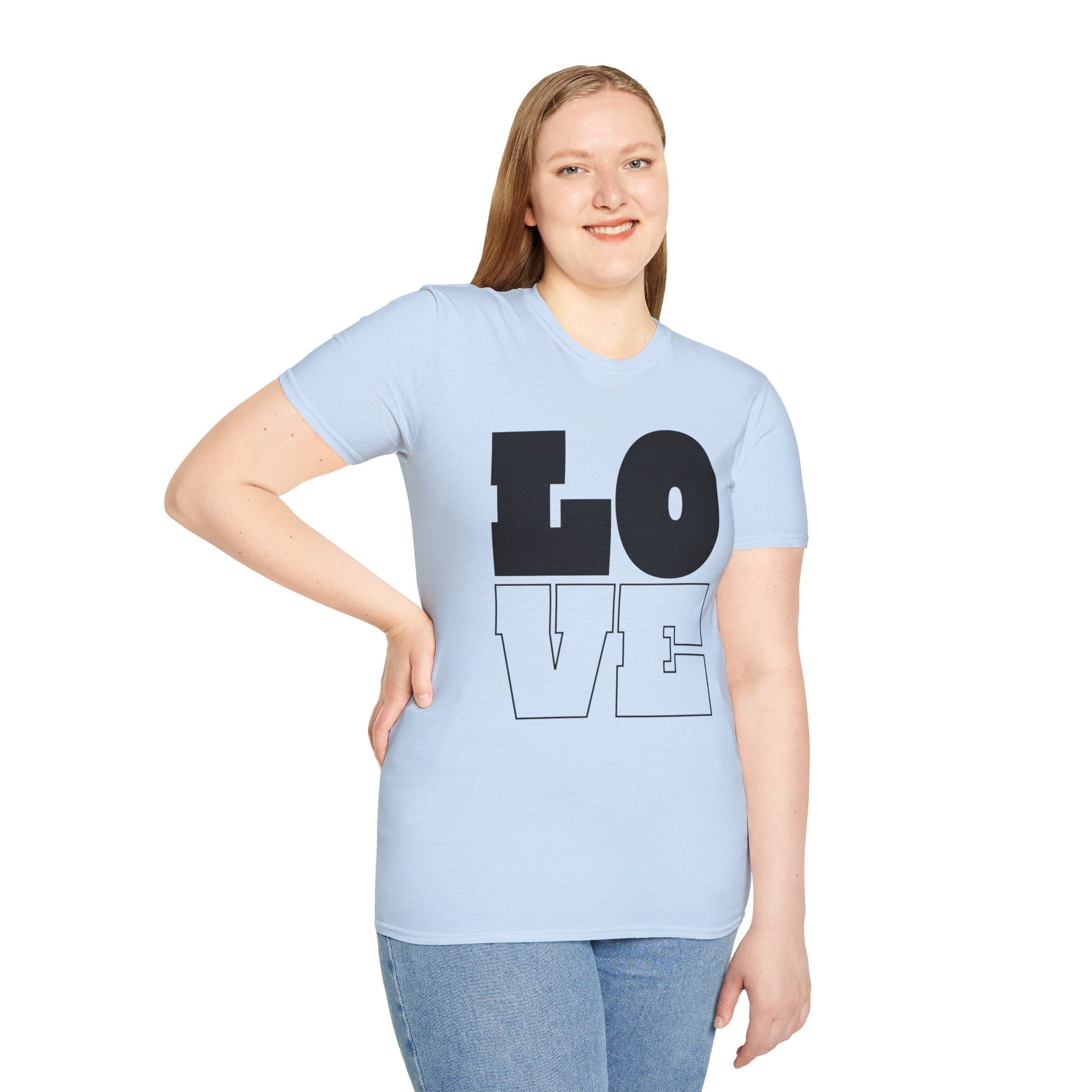 Love Graphic Tee, Stylish Tee for Casual Days | Soft and Trendy Unisex T-Shirt for Everyday Comfort and Fashion Statement