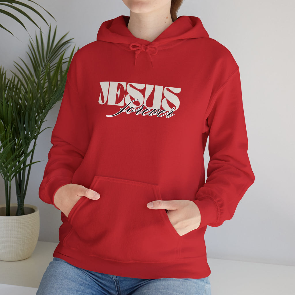 Jesus Forever Hoodie — Christian Faith Sweatshirt
