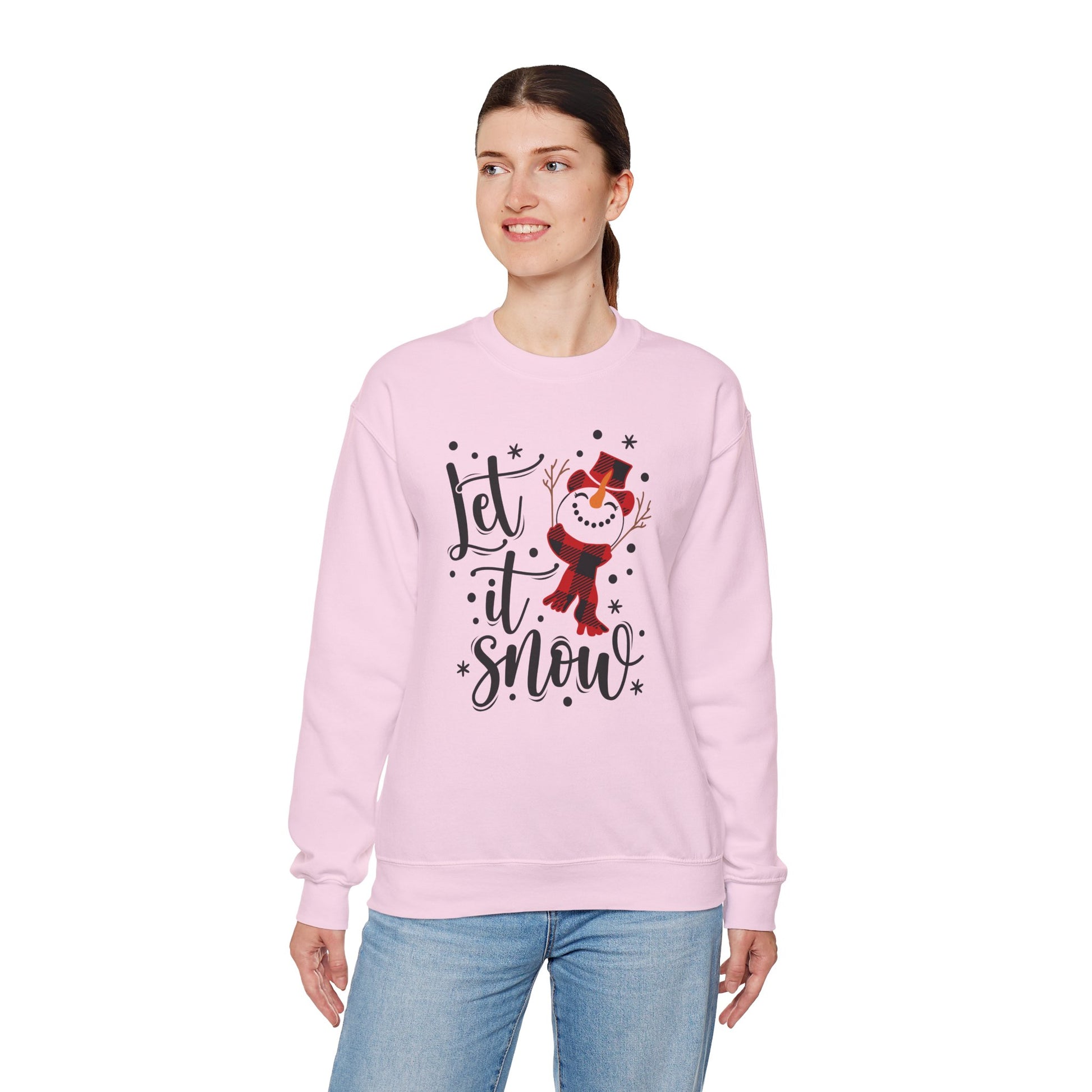 Let It Snow Sweatshirt for Cozy Winter Fun