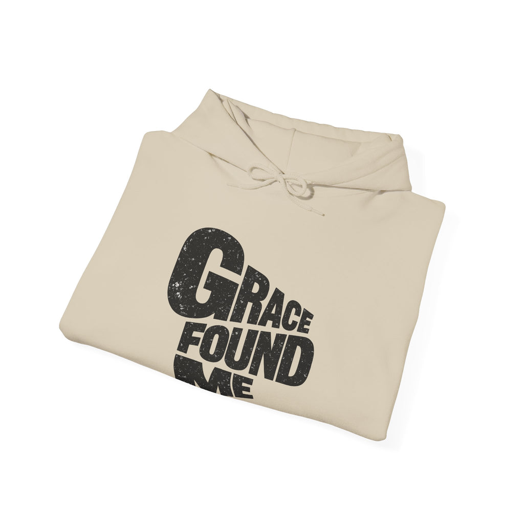 Copy of Grace Found Me Hoodie — Inspirational Christian Hoodie, Faith-Based Gift