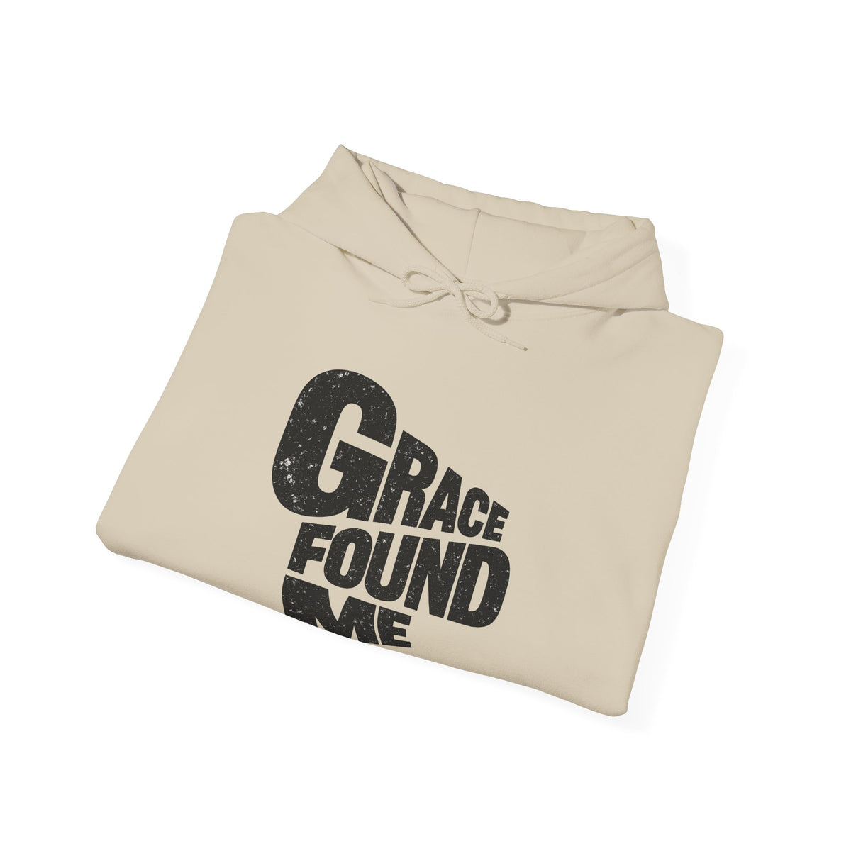 Copy of Grace Found Me Hoodie — Inspirational Christian Hoodie, Faith-Based Gift